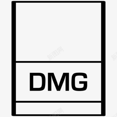 dmg文件名3手绘图标