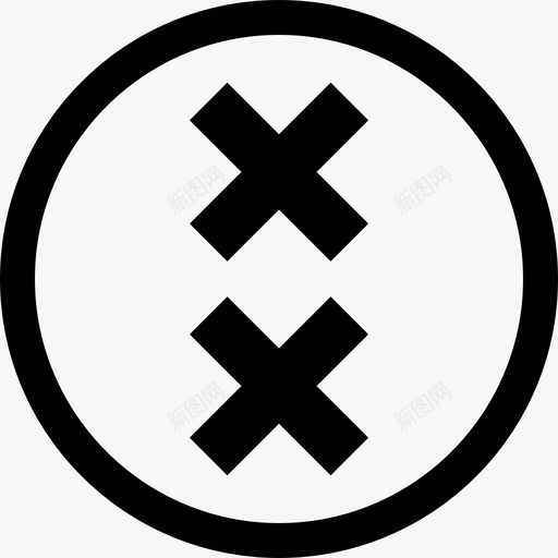 抽象十字抽象4粗体svg_新图网 https://ixintu.com 抽象 十字 粗体