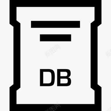 db文件扩展名文档名称图标