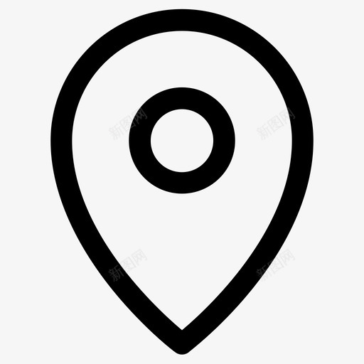 地图别针地理定位器标记svg_新图网 https://ixintu.com 地图 别针 地理 定位器 标记 潜望镜 地点 脸谱
