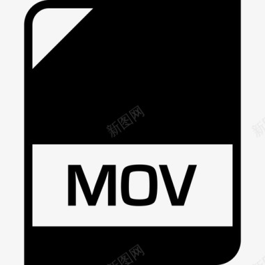 mov文件名文档扩展名图标