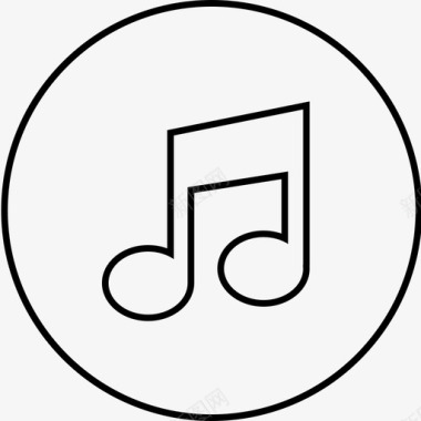 音符符号加号图标
