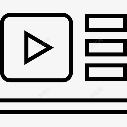 线框视频视觉结构svg_新图网 https://ixintu.com 线框 视频 视觉 结构 表现 记录 布局 设计 创意 抽象 规则