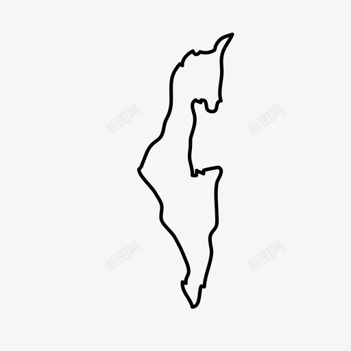 以色列国家地理svg_新图网 https://ixintu.com 以色列 国家 国家地理 地图