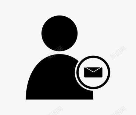 用户电子邮件个人资料图标