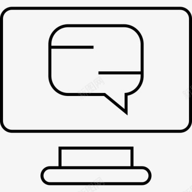 在线信息文本标志图标