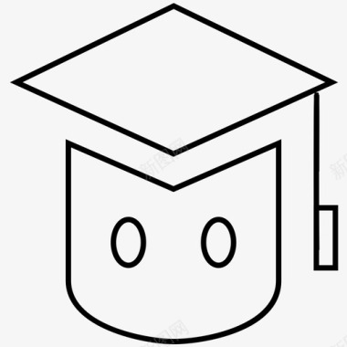 毕业帽展品网上图标