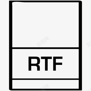 rtf文件名3手绘图标