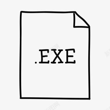 exe文件文档文件类型图标