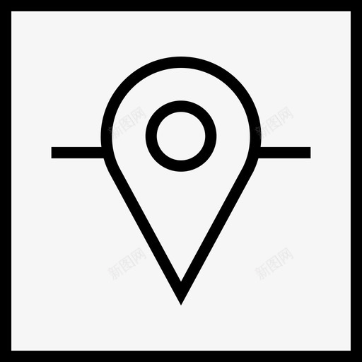 地图别针gps线路svg_新图网 https://ixintu.com 地图 别针 导航 线路 位置 轮廓