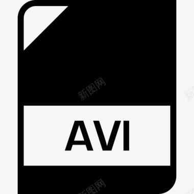avi文件名文档扩展名图标