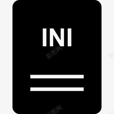 ini配置文档图标