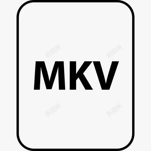 mkv海报通知svg_新图网 https://ixintu.com 文件 海报 通知 名称 说明 信息 扩展名 标志 文件名