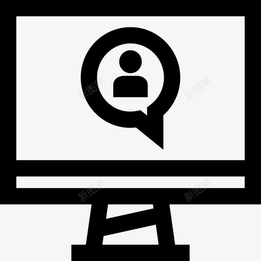 在线对话聊天泡泡发送svg_新图网 https://ixintu.com 在线 对话 聊天 泡泡 发送 接收 监控 信息 互联网 电脑 聊天网