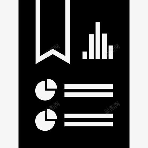 报告页多个标记svg_新图网 https://ixintu.com 报告 多个 标记 指示 忽略 文件 文档 数据 符号 字形