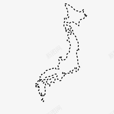 日本国家地理图标