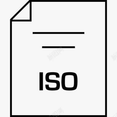 iso文档扩展名文件名图标