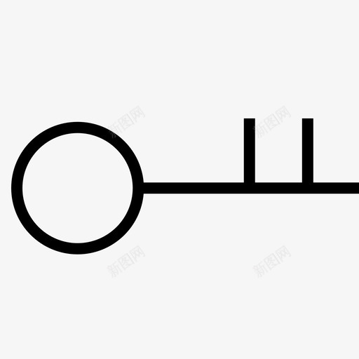 钥匙开门器买房svg_新图网 https://ixintu.com 钥匙 买房 开门 进入 入门 把手 组合 开锁 房地产