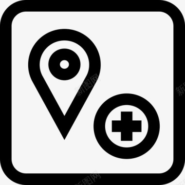地图销添加漫游选择图标