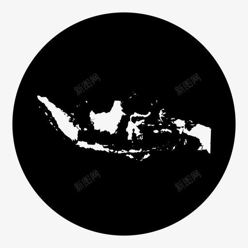 印尼亚洲国家svg_新图网 https://ixintu.com 亚洲 世界 印尼 国家地理 偶像 中东