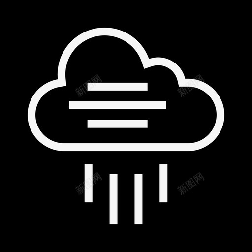 云活动天气线条在线svg_新图网 https://ixintu.com 活动 天气 线条 在线 雨云 雕文