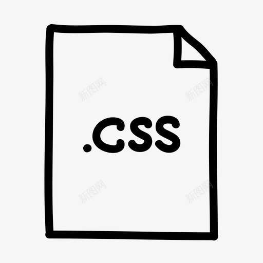 css文件文档文件类型svg_新图网 https://ixintu.com 文件 类型 文档 样式 应用程序