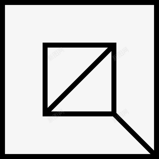 抽象正方形创意设计svg_新图网 https://ixintu.com 抽象 正方形 创意设计 线条 形状 轮廓