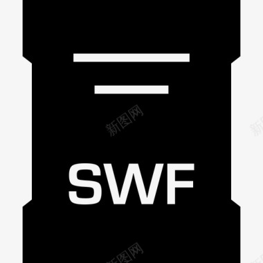 swf文件扩展名文档名称图标