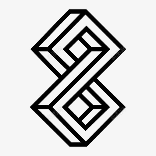 彭罗斯无限模糊复杂svg_新图网 https://ixintu.com 彭罗斯 罗斯 无限 不可能 模糊 复杂 几何 物体 形状 光学 错觉