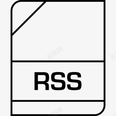 rss文档扩展名文件图标