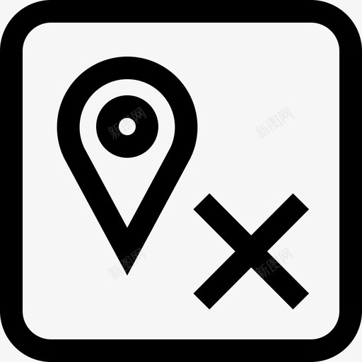 地图销十字标记位置svg_新图网 https://ixintu.com 地图 十字 十字标 标记 位置 指示器 查找 区域 站点导航 粗体