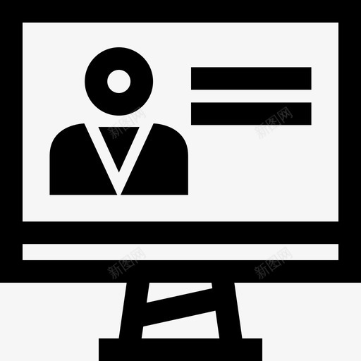 监视器数据信息图形svg_新图网 https://ixintu.com 信息 图形 监视器 数据 线路 在线 粗体