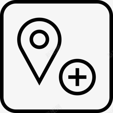 地图pin添加位置定位图标