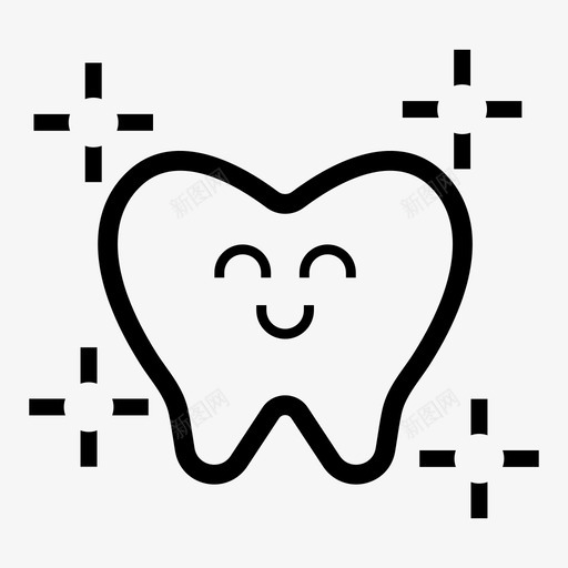 牙齿牙科治疗牙医svg_新图网 https://ixintu.com 牙科 牙齿 治疗 牙医 快乐 健康 微笑