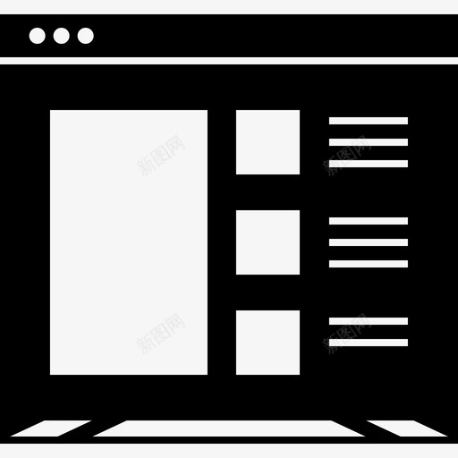响应设计模型在线svg_新图网 https://ixintu.com 响应 设计 模型 在线 网站 页面 网页 网页浏览 浏览器 网页设计 线框