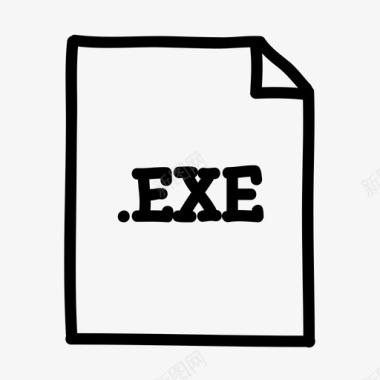 exe文件文档文件类型图标
