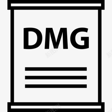 dmg名称邮件图标