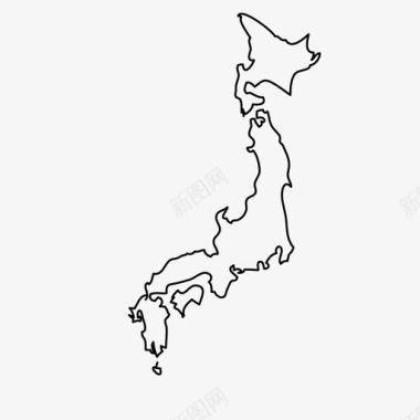 日本国家地理图标
