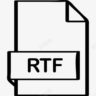 rtf文件名1手绘图标