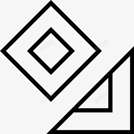 抽象创意立方体svg_新图网 https://ixintu.com 抽象 创意 立方体 设计 形状