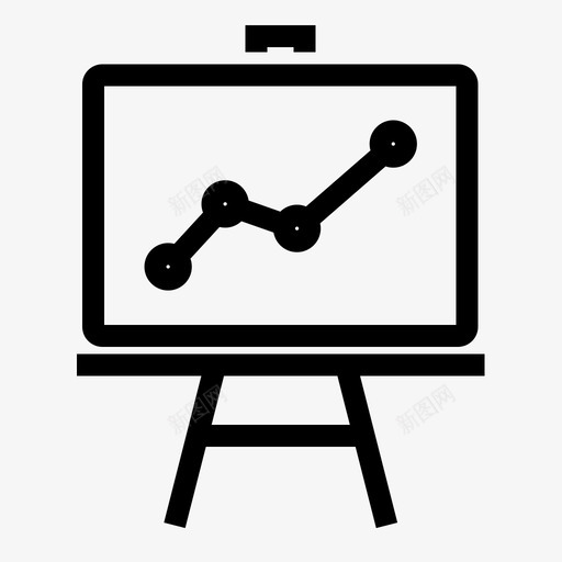 演示分析图板svg_新图网 https://ixintu.com 演示 分析 分析图 图板 图表 图形 折线 线图 报告 业务 填充