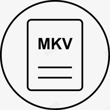 mkv文档名扩展名图标