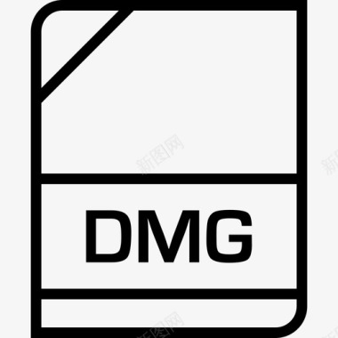 dmg文件名文档扩展名图标