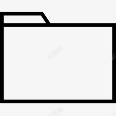 文件夹折叠封面存储图标