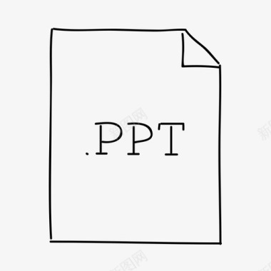 ppt文件文档文件类型图标