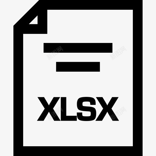 xlsx文档扩展名文件名svg_新图网 https://ixintu.com 文档 文件名 扩展名 页面 粗体