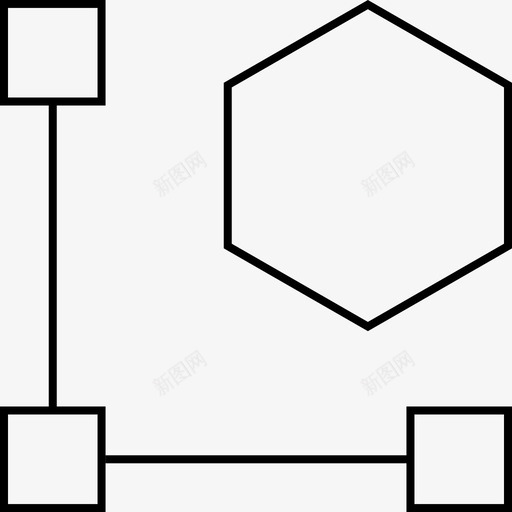 抽象点连接创意svg_新图网 https://ixintu.com 抽象 连接 创意设计 形状