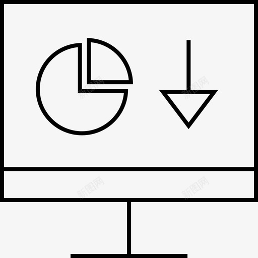 饼图数据信息图形svg_新图网 https://ixintu.com 饼图 信息 图形 数据 联机 报告