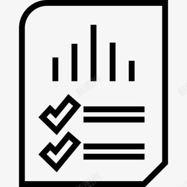 在线报告文档图表图标