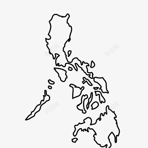 菲律宾国家地理svg_新图网 https://ixintu.com 菲律宾 国家 国家地理 地图